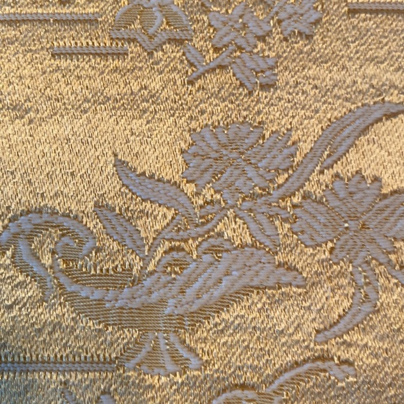 Amazing Antique Pair of Chinoiserie Curtains - Picture 6 of 12